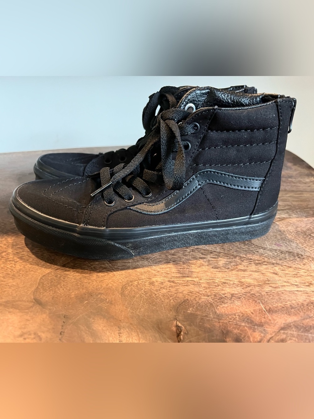 Vans Kids Black High-Top Skate Sneakers 3